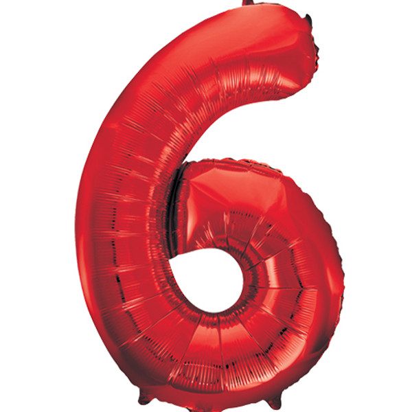 Unique 34 inch Red Balloon with Helium