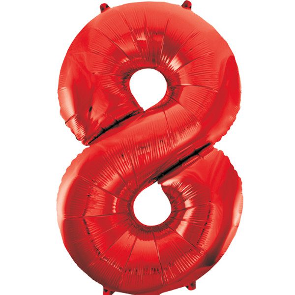Unique 34 inch Red Balloon with Helium