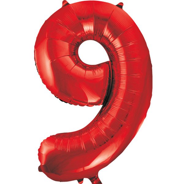 Unique 34 inch Red Balloon with Helium