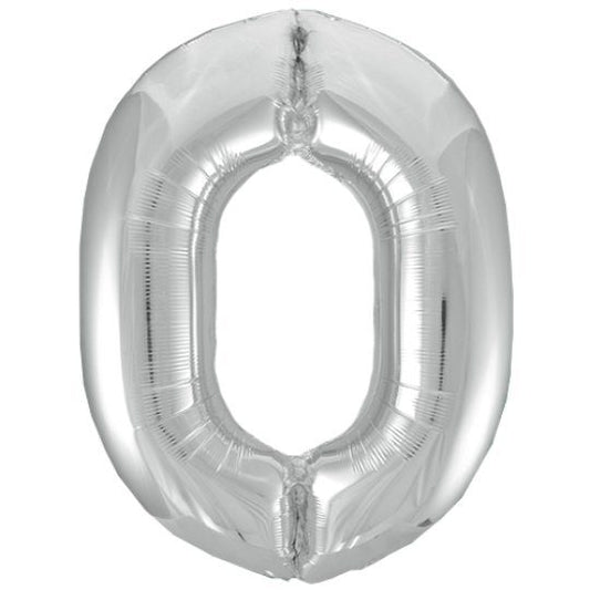 Unique 34 inch Silver Balloon with Helium