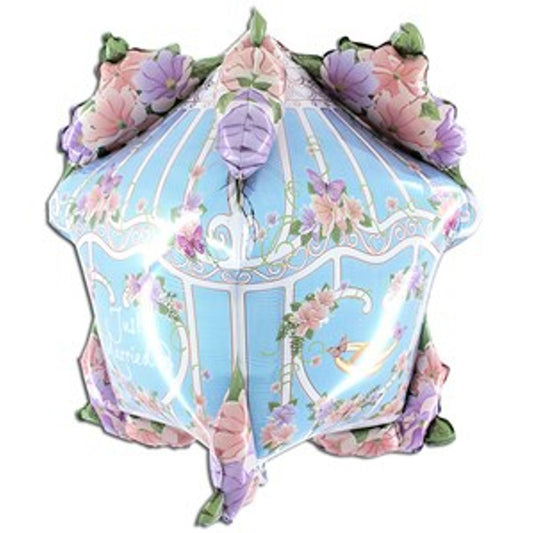 Wedding House Of Love 3D 34" Foil Balloon with Helium