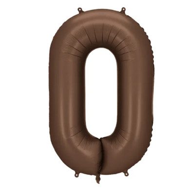 Party Deco 33 inch Brown Balloon with Helium