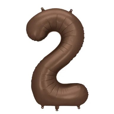 Party Deco 33 inch Brown Balloon with Helium